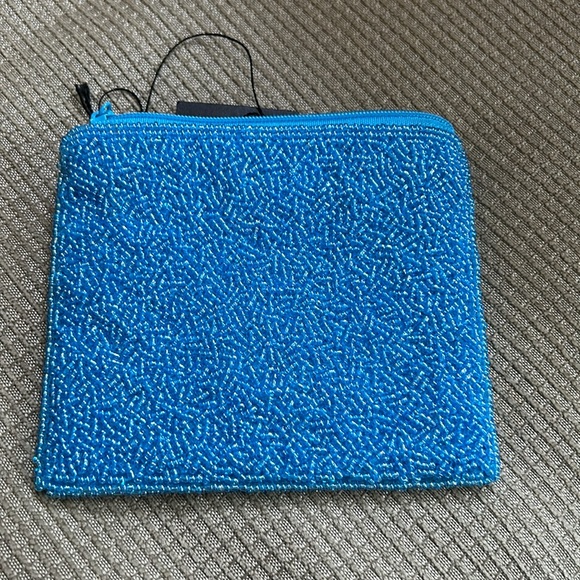 Inge Christopher Designer Beaded Zipped Wallet Paris design NEW - Picture 2 of 9
